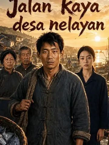 Jalan kaya desa nelayan