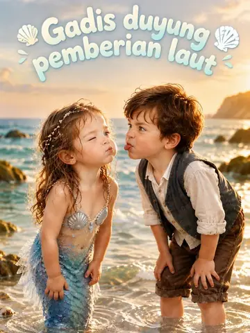 Gadis duyung pemberian laut