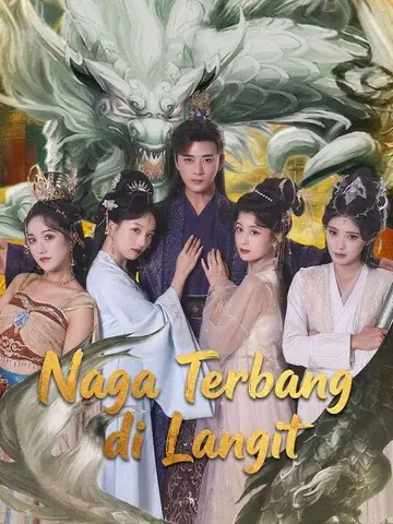 Naga Terbang di Langit