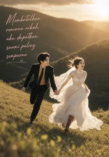 Membatalkan rencana nikah, aku dapatkan suami paling sempurna